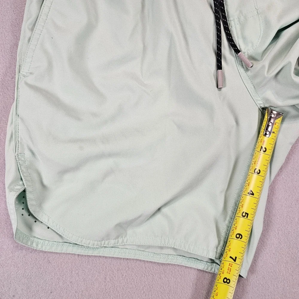 LEGENDS Luka Shorts Mens S Mint Green Good Lined 7